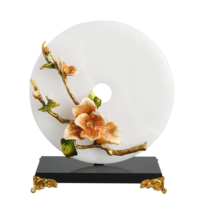 

New Chinese jade safety buckle ornament