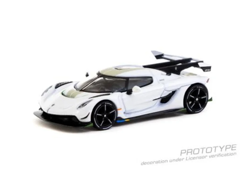 **Pre-Order** Tarmac Works 1:64 Jesko Attack Lamley Special Edition white Diecast Model Car