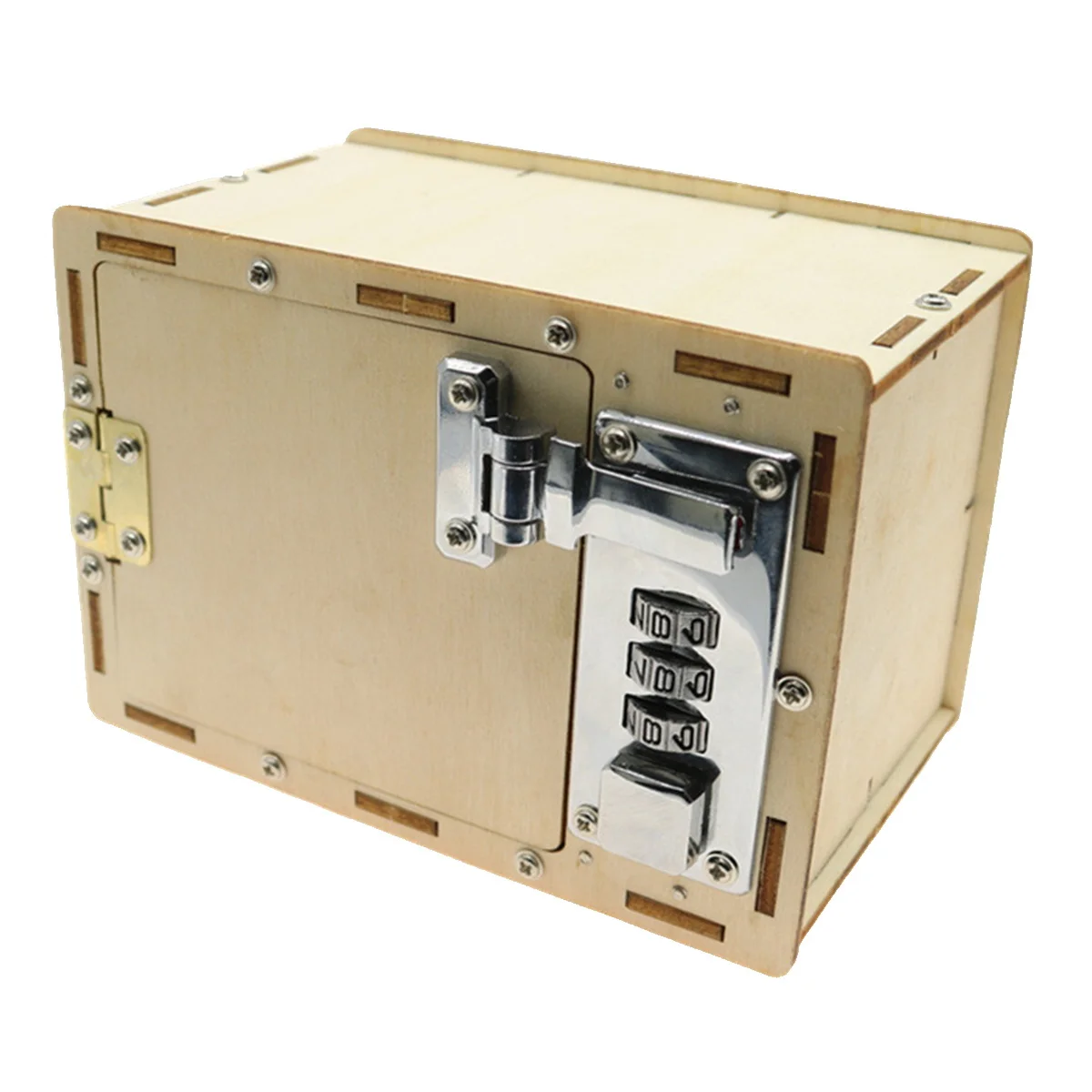 1Set Mechanical Password Box DIY Educational Tool Kids Secret Storage Improve Hands-on Ability DIY Password Case