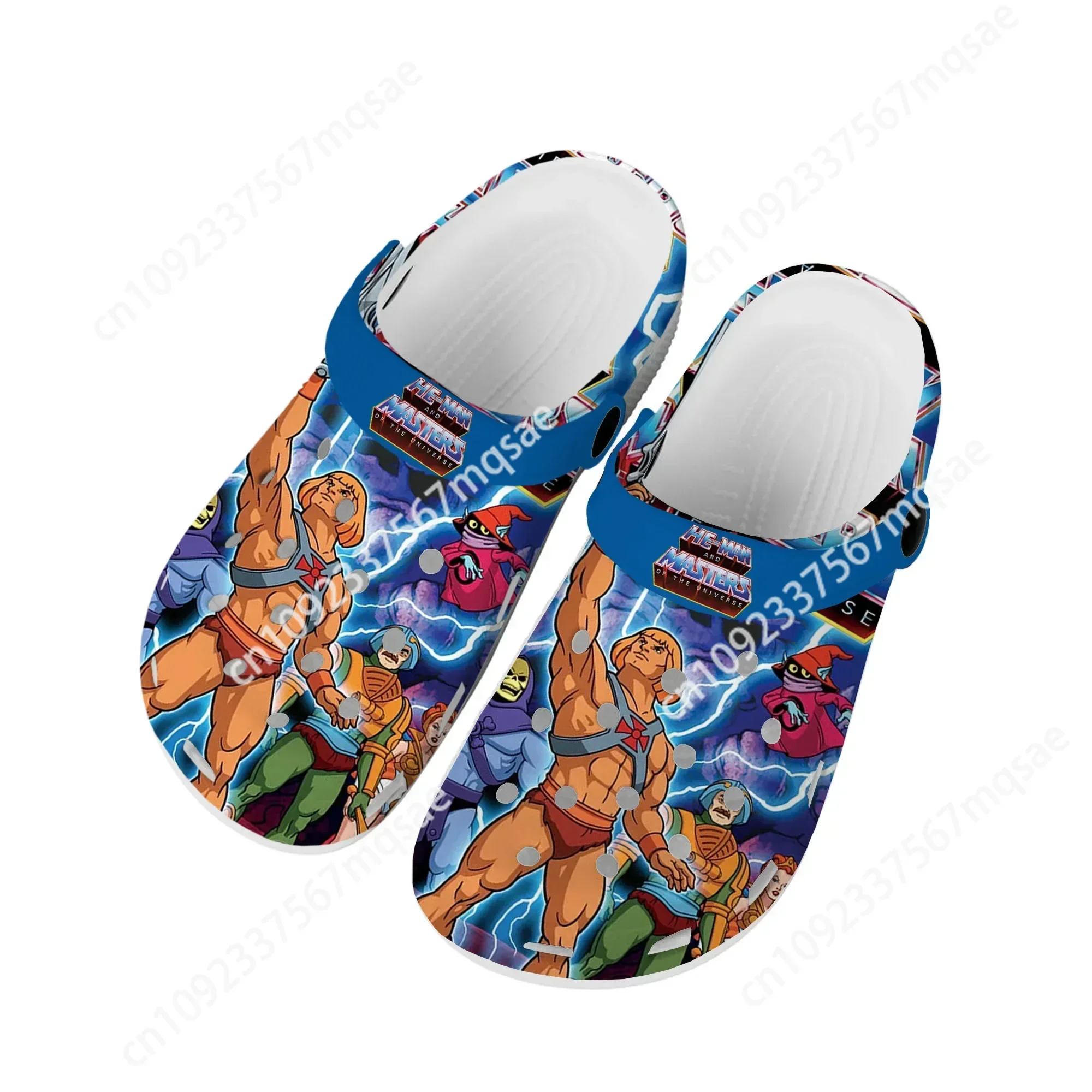 

Cartoon He-Man Masters Of The Universe Home Clogs Custom Water Shoes Mens Womens Teenager Shoe Garden Clog Beach Hole Slippers