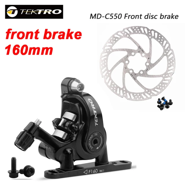 TEKTRO MD-C550 Road Bike Disc Brake FM Flat Mount 160/140mm Dual