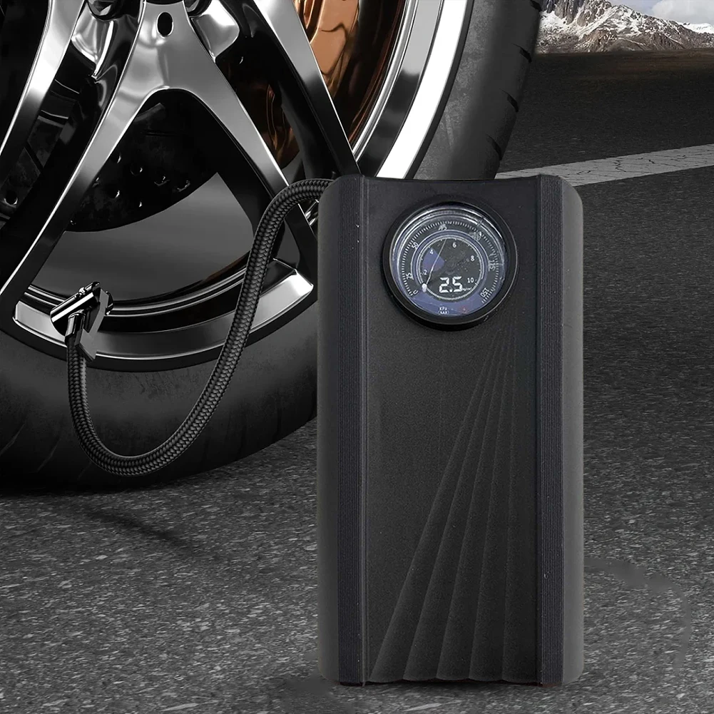 

Portable Car Air Compressor 150PSI Electric Air Compressor High Precision Digital Inflatable Pump for Car Motorcycle Bike Ball