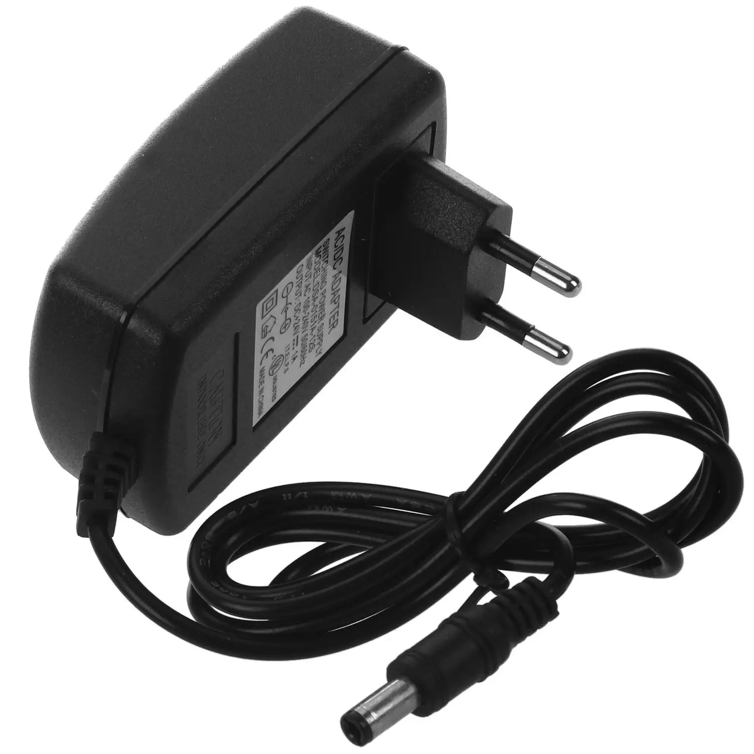 DC 24V 1A AC Adapter Power Supply for LED Strip Light CCTV Camera 2.1mm x 5.5mm EU