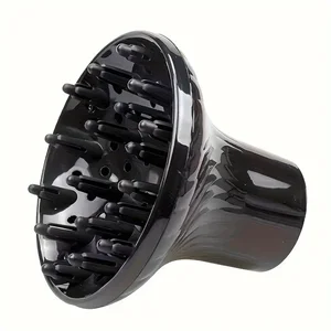 Black hair dryer diffuser, hairdressing tool, curl cover, durable curl diffuser, naturally wavy curly tool 12 Main Sales Dryer with Curl Diffuser - №11