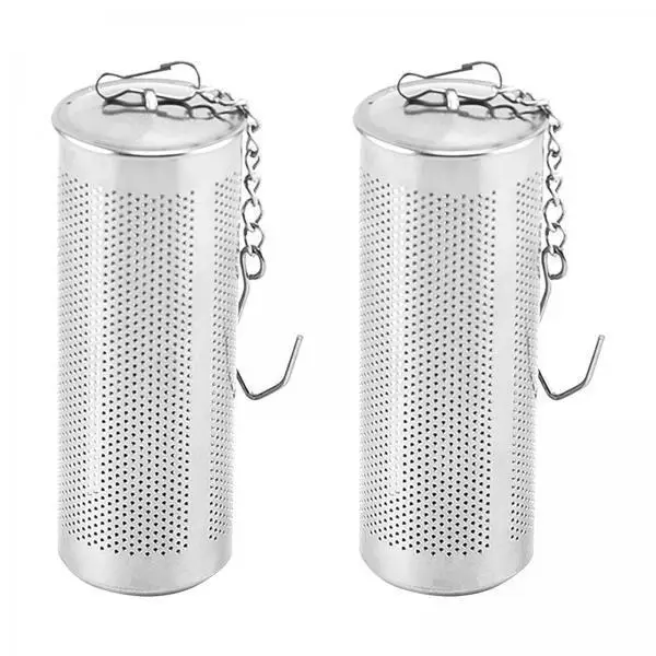 Separated Basket Mesh Spice Strainer Cooking Helper Stainless Steel Filter for Brewing Loose Leaf Tea in Teapots