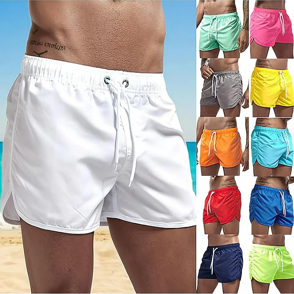 

Men's Swim Trunks Swim Shorts Quick Dry Board Shorts Bathing Suit for Swimming Surfing Beach Water Sports Summer 13 Colors S-3XL