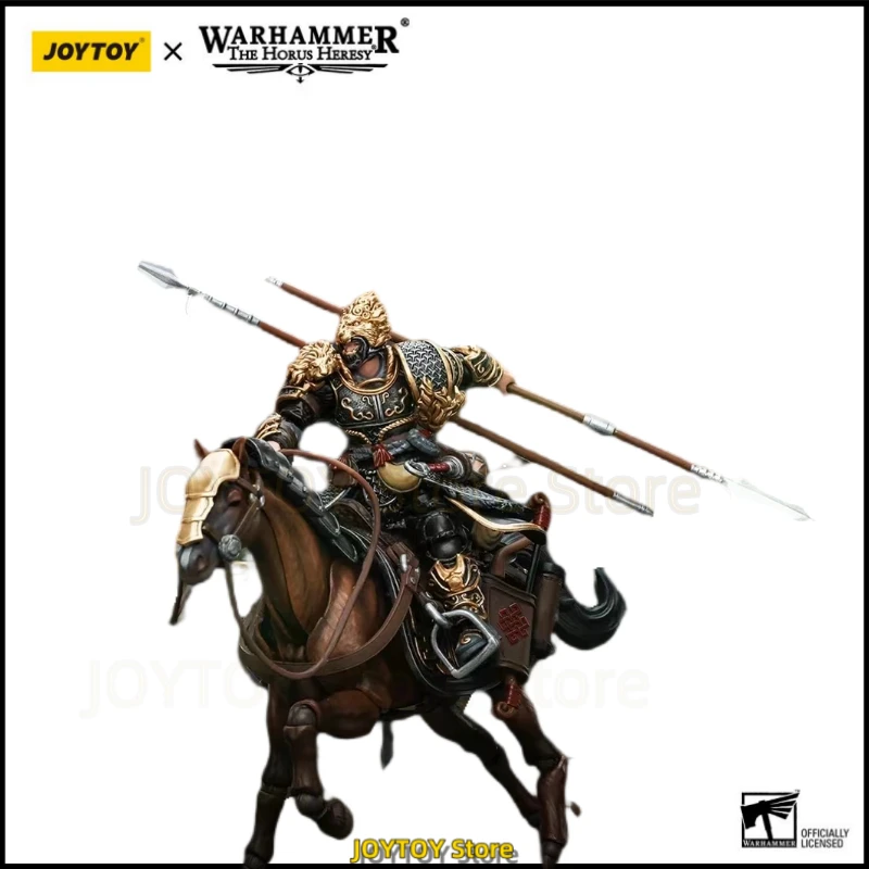 Genuine Original JOYTOY 1/18 Movable Figure Anyuan Jianghu Northern Han Empire Cavalry Heavy Horse Model Perfect Collection Gift