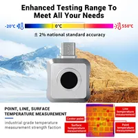 BOSEAN Thermal Camera Android 160x120, 25Hz Refresh Infrared Thermal Imager for Phone