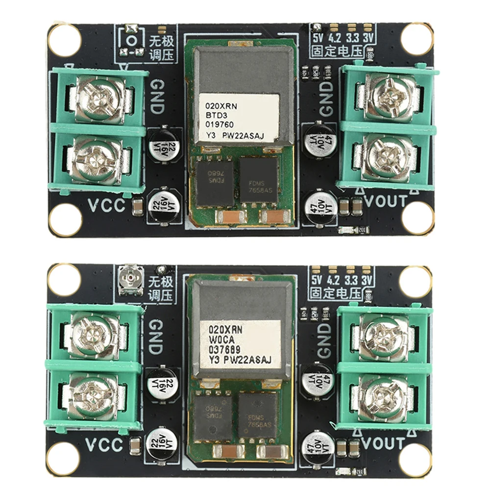 Module régulateur de tension cc haute efficacité 20A DC 9-14V à 5V/1.2-5.6V, fréquence de commutation réglable 300KHz pour système haute puissance