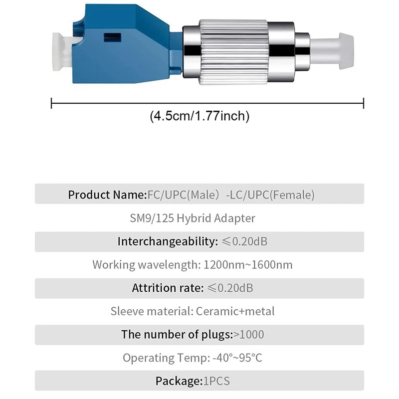 30MW 30KM Visual Fault Locator Fiber Light Tester VFL Optische Kabel Met Single Mode FC Male Naar LC vrouwelijke Adapter