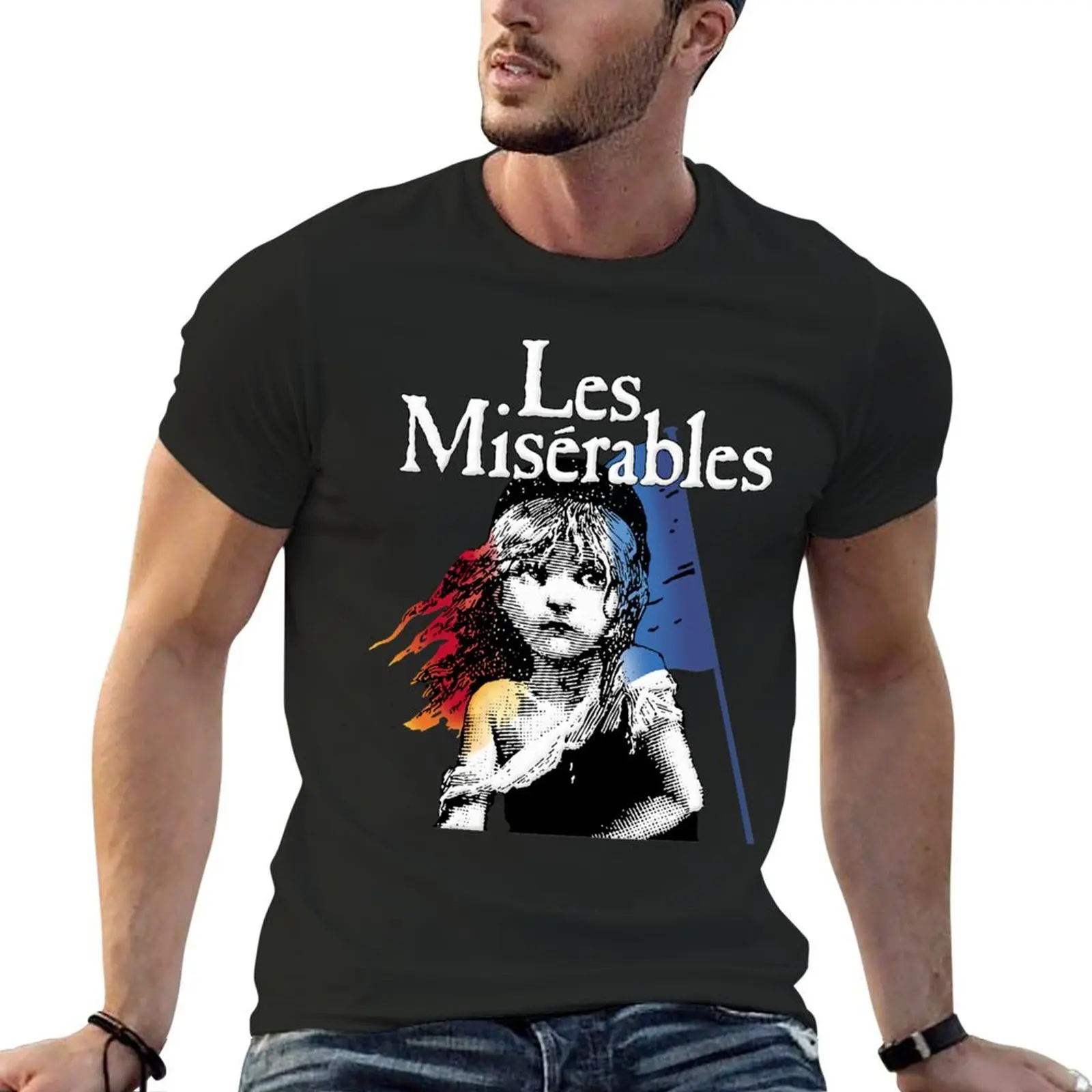 Les Miserables - Les Misérables T-Shirt cotton graphic tees anime blanks vintage t shirts men clothings