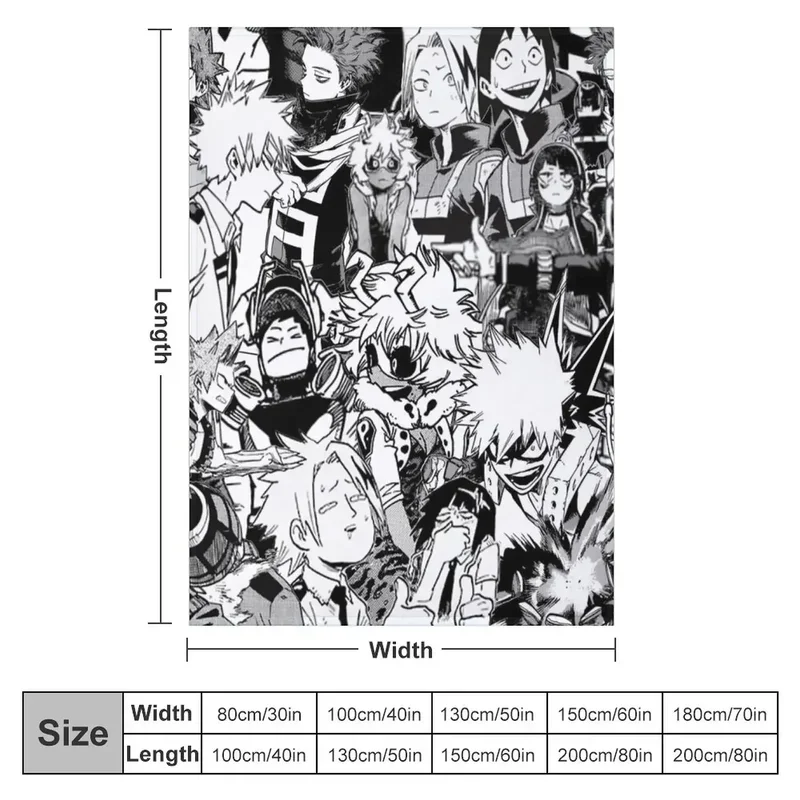 Bakusquad Throw Blanket blankets and throws Personalized Gift Blankets