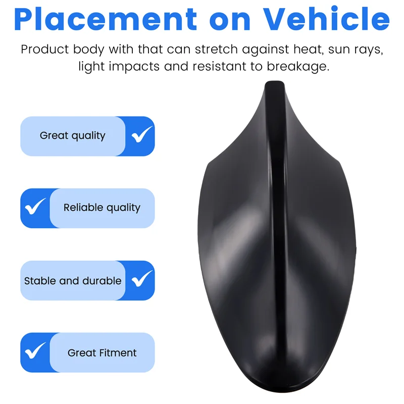 

Car Roof Antenna Shell 65209184814 For BMW 5 7 Series F10 F18 F01 F02 528I 535I 550I 2010-2016 Shark Fin Trim Cover