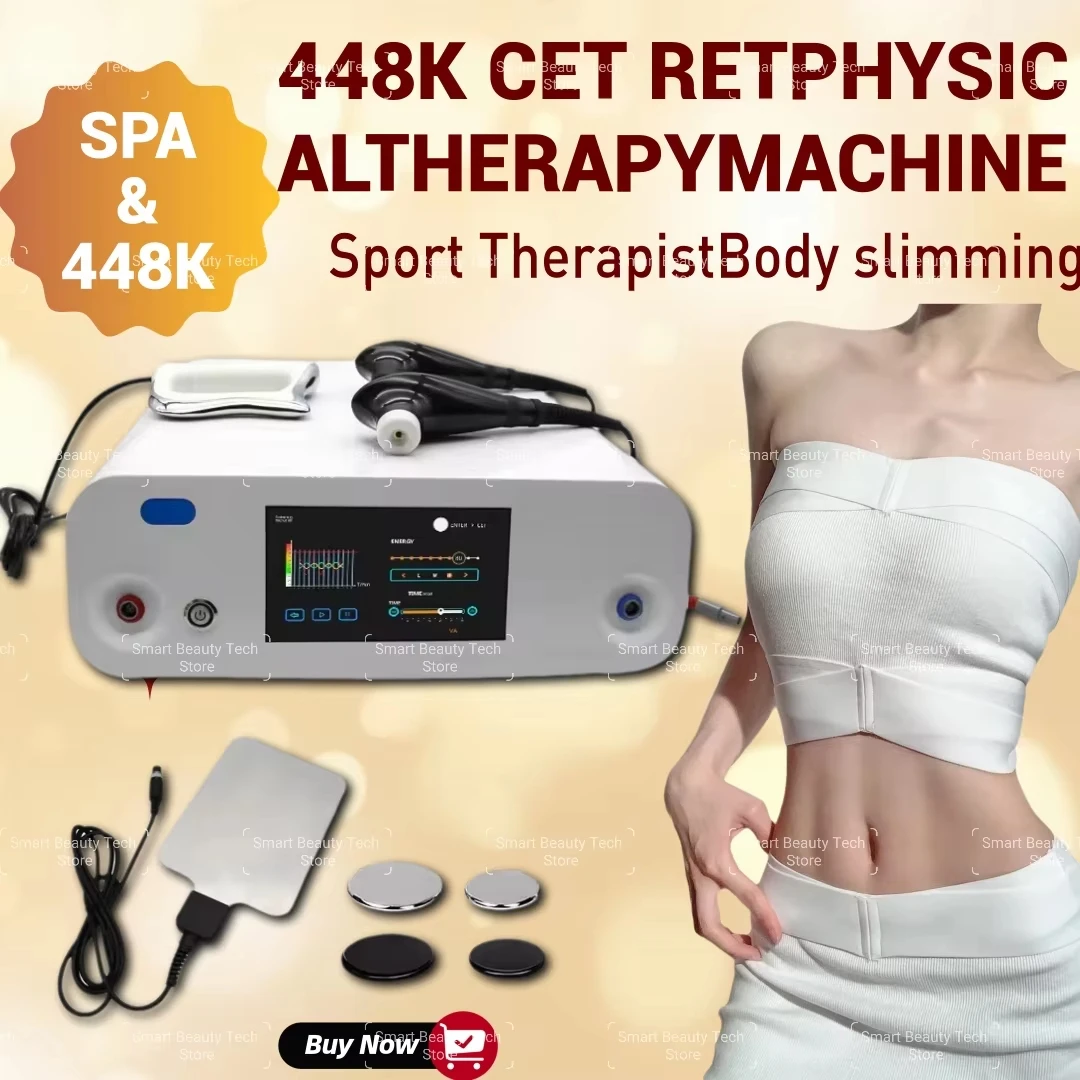 

Аппарат INDIBA 448 кГц RF для подтяжки кожи и коррекции фигуры – глубокая тканевая терапия Tecar для снятия боли, снижения веса и физиотерапии