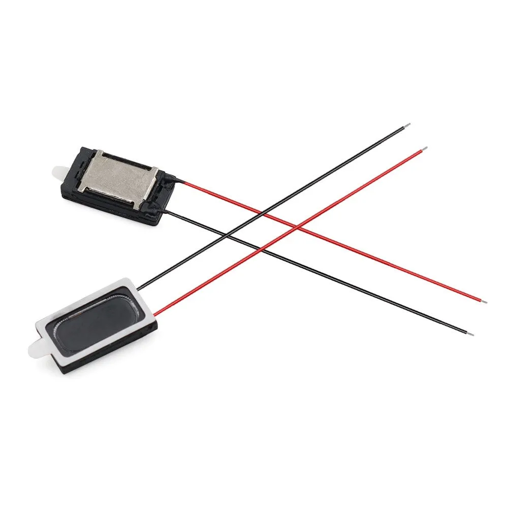 5 قطعة 1609 16 مللي متر × 9 مللي متر × 3 مللي متر مكبر الصوت 8R 1 واط مربع مكبر الصوت المغناطيسي 8 أوم 1 واط ل ساعة ذكية دفتر