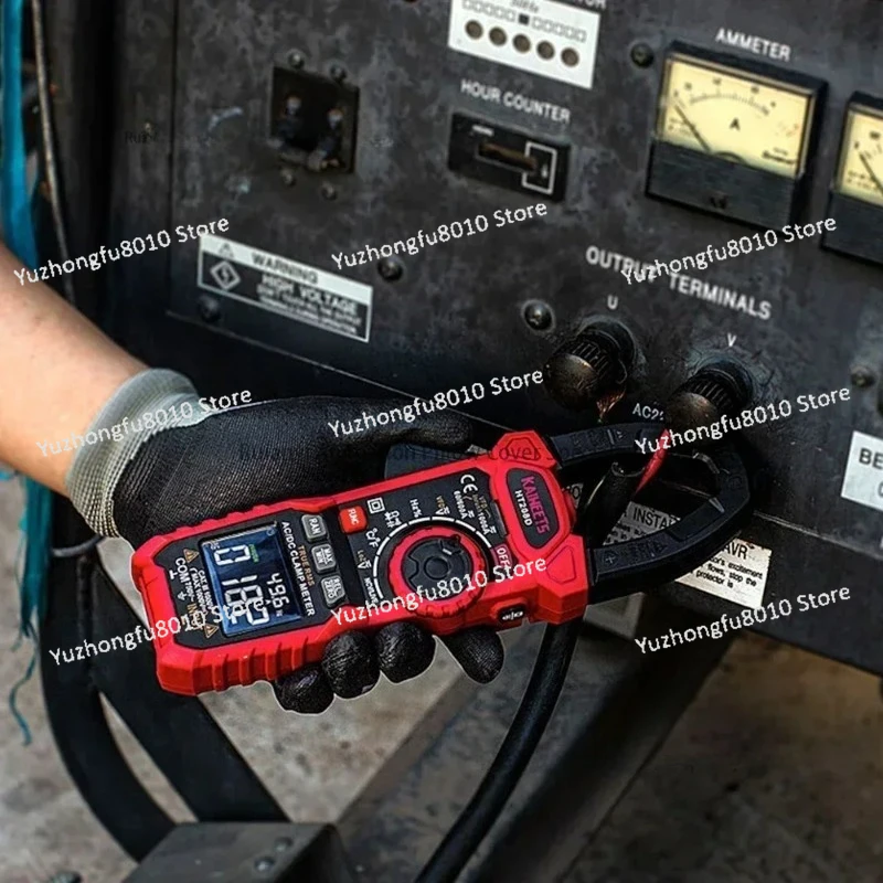 

KAIWEETS HT208D 1000A Current Digital Clamp Meters Ammeter Test Electrical Multimeter Clamp Meter AC DC Digital