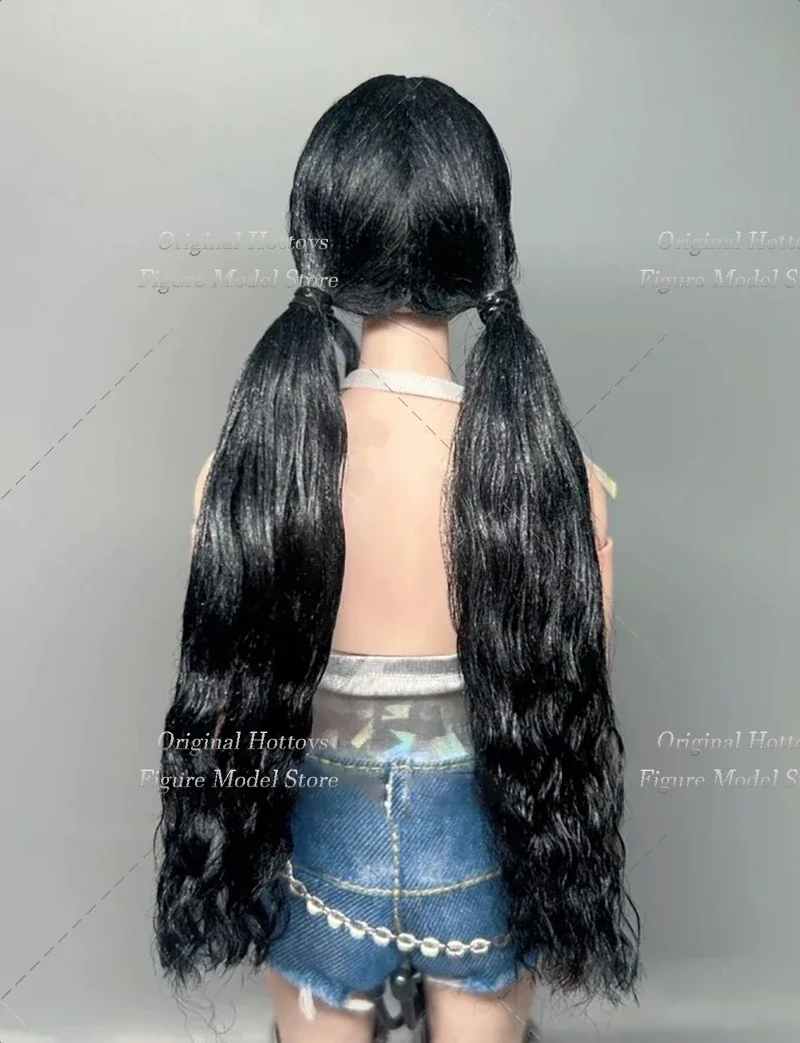 

3 Style 1/6 Scale Female Soldier Scene Accessories Tang Li Trend Wigs Series For 12-inches Action Figure Model Doll Toys
