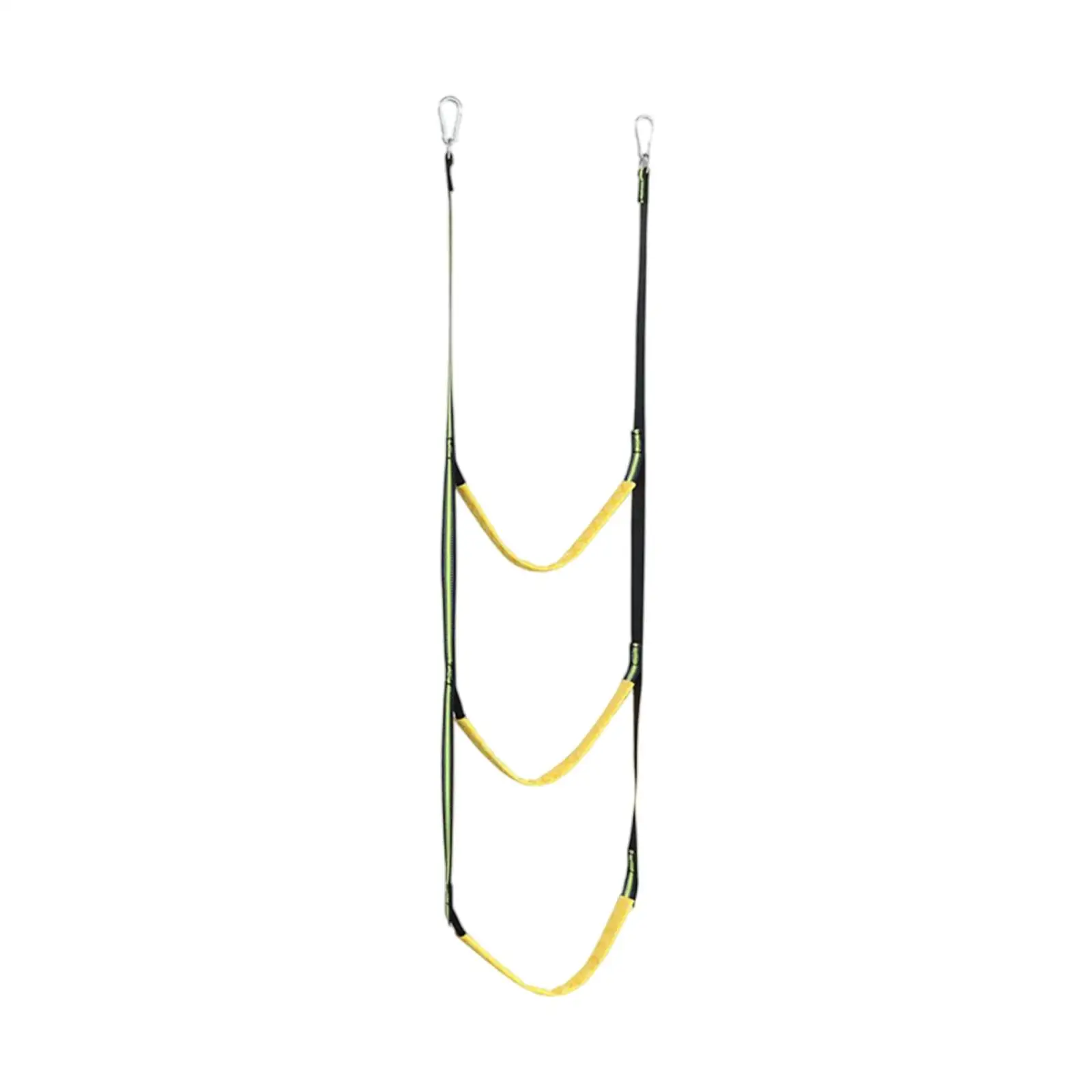 

Boat Rope Ladder Resin Rungs Folding Boat Ladder High Strength Climbing Ladders for Inflatable Boat Kayak Dinghy Yacht Canoeing