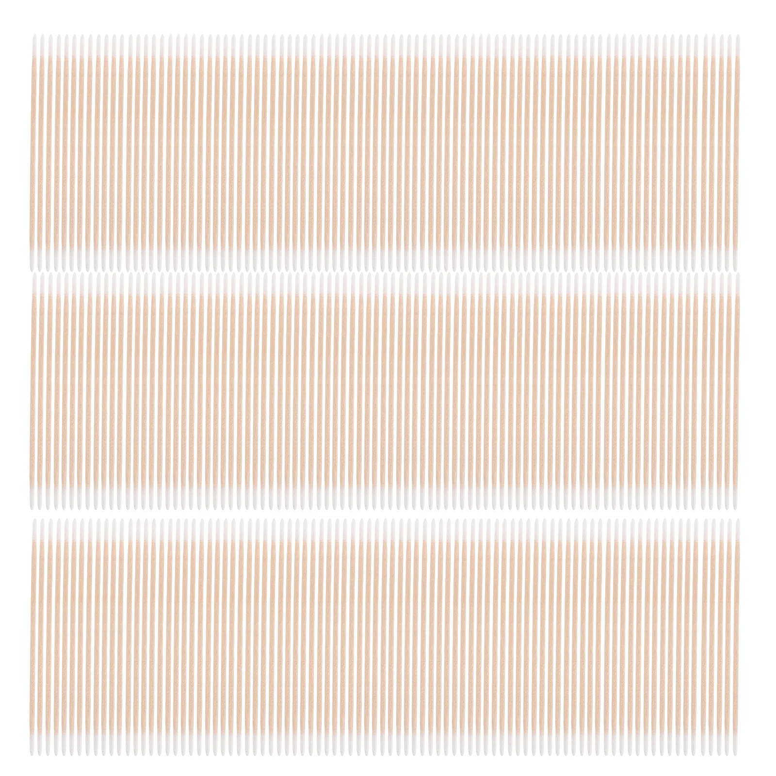 1200 قطعة مسحات قطنية للأظافر نصائح مدببة مزدوجة الأطراف مقبض خشبي تنظيف دقيق للمكياج مسمار الفن العناية بالتفصيل #6