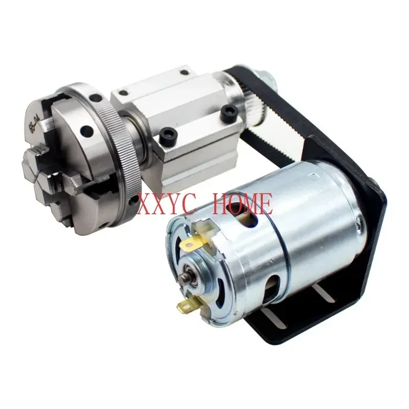 

No power Multi-function 895 Motor Rotary Lathe Woodworking Spindle DIY Slider Assembly + Chuck Y