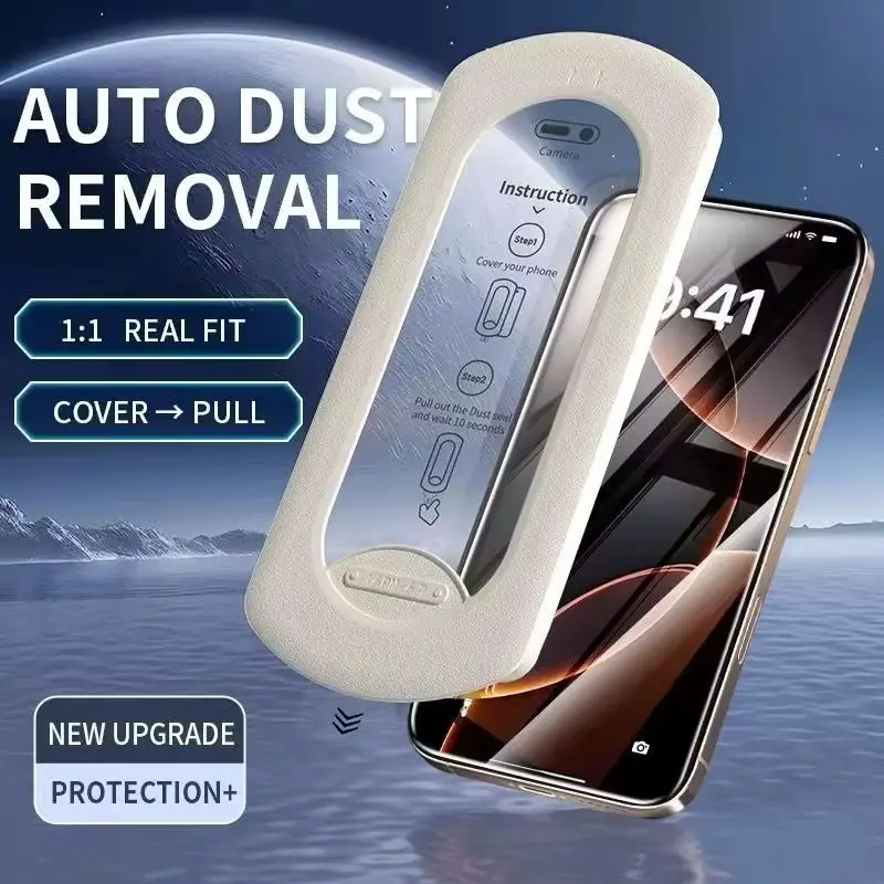 Für iPhone 17 ProMax Displayschutzfolie 17Pro 17 16 15 14 13 12 11 2 Stück gehärtete Glasfolie Superschnelles Installations-Ausrichtungswerkzeug