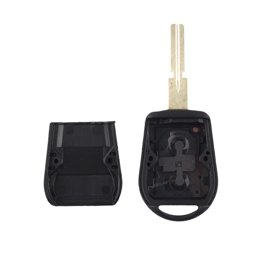 KEYYOU – housse de clé télécommande 2 boutons, coque de clé de voiture de remplacement pour BMW E31 E32 E34 E36 E38 E39 E46 Z3