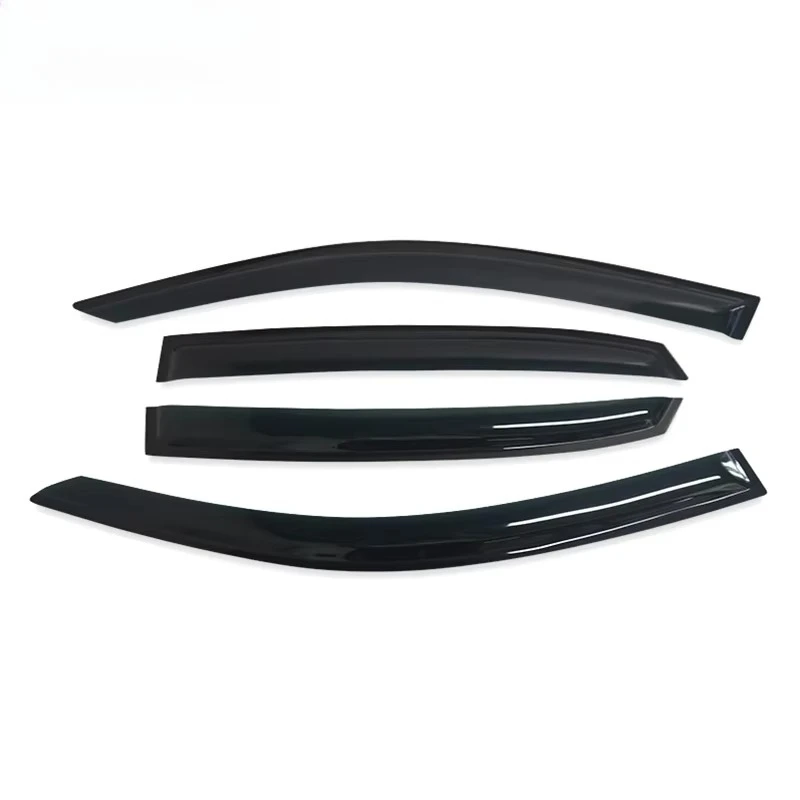 Window Visor Rain Guard Vent Sun Shade For Honda Civic Hatchback 10th Gen FC FK 2016 2017 2018 2019 2020 2021 Window Deflector