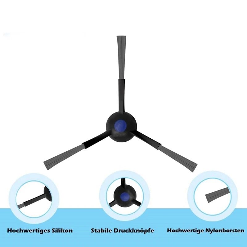 Ecovacs T30 Pro Max 진공 청소기 사이드 브러시 걸레 천 먼지 봉투 필터 교체 부품 액세서리