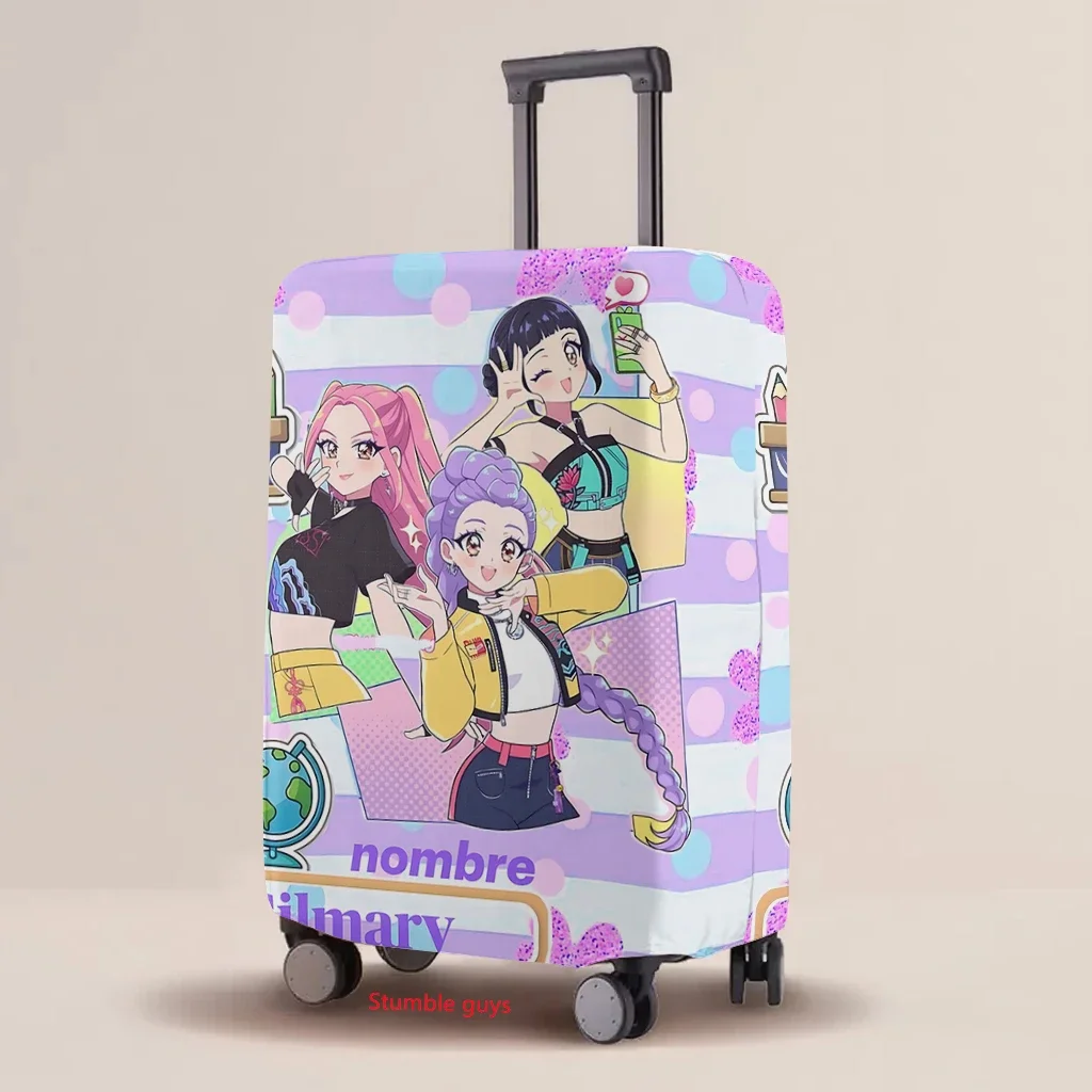 

Cartoon Luggage Cover Kpop Demon Hunters Elastic Print Protective Case Travel Suitcase Accessories​