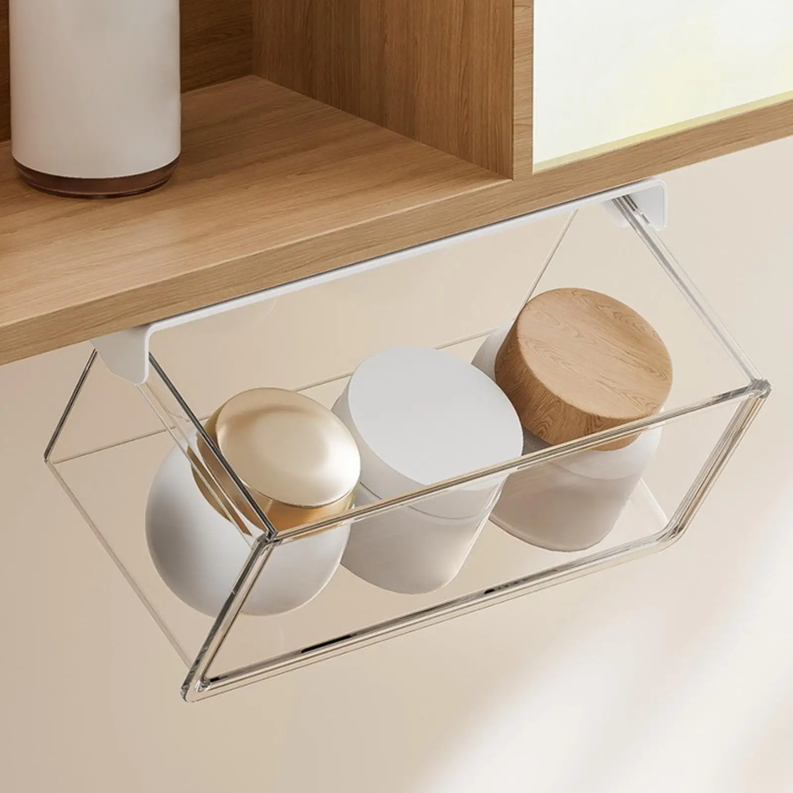 

Stackable Storage Drawers Clear Large Stackable Bins Under The Sink Organizer For Home Kitchen School Offices RV Cosmetics