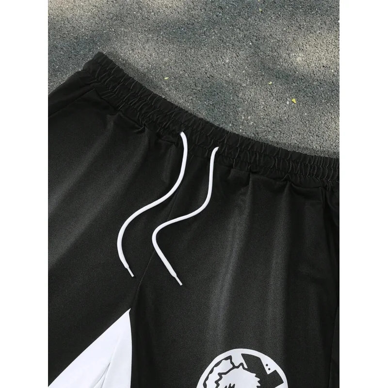 Tracksuits Man 2 Piece Outfit Set Men's Tracksuit Sports Suits Setup Men's Summer Suit Y2k Clothes Man Clothing Mens Shorts Sets