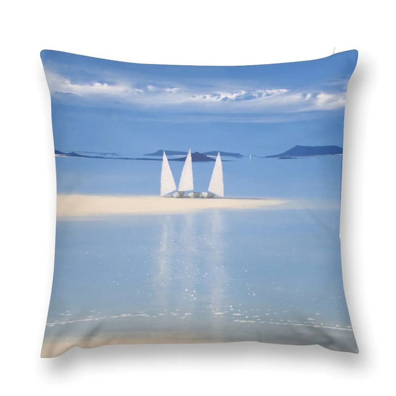 

3 sail boats Throw Pillow christmas cushions covers Decorative pillow case christmas ornaments 2025 Pillowcases pillow