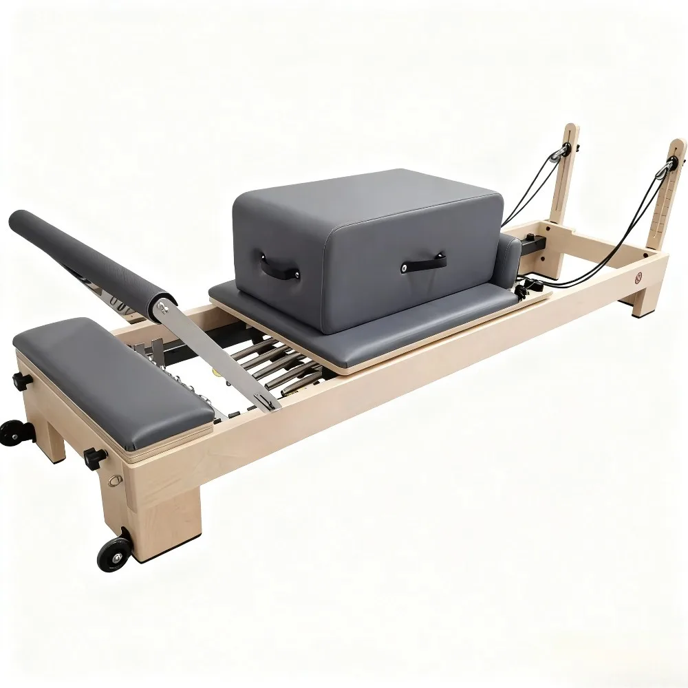 Reformer Pilates wooden Core Reformer Equipment Sliding Bed for Body Workout Pilates Reformer