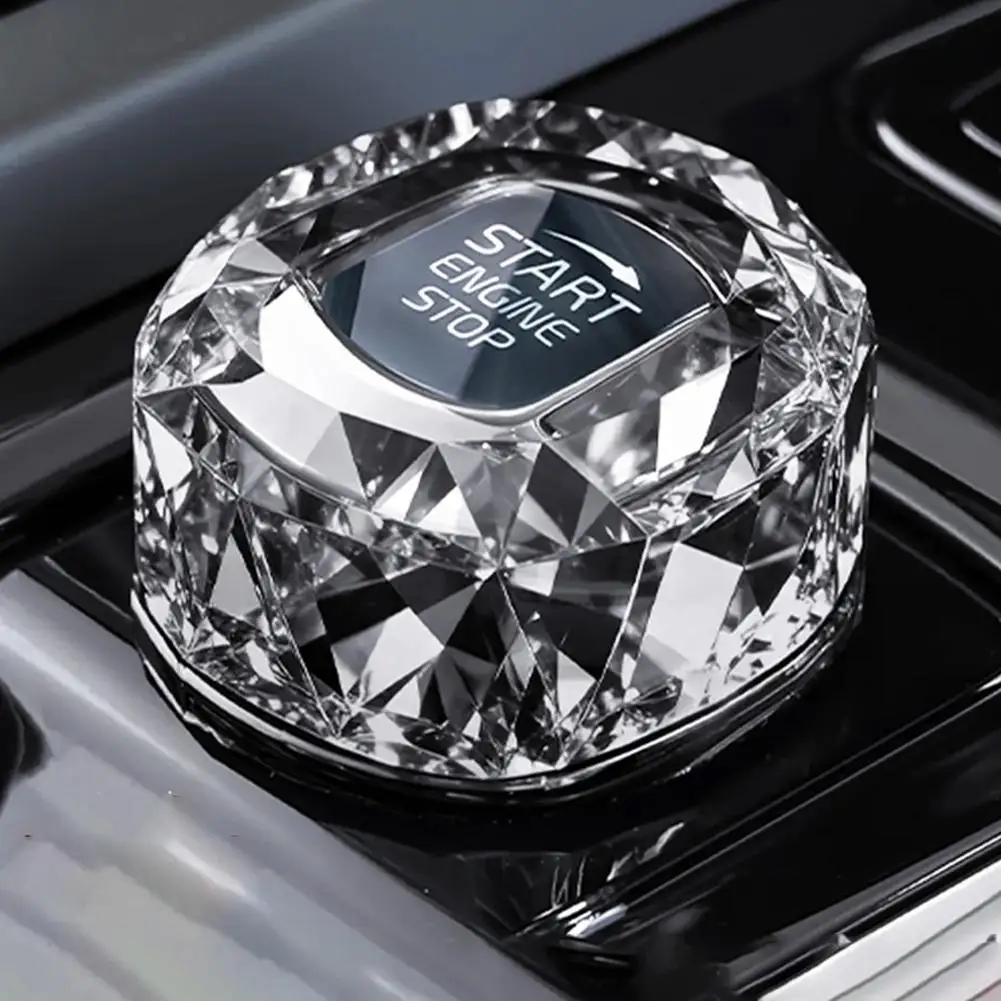 

Car Interior Crystal Starter Button Knob Cover For Volvo XC60/S90/XC90/S60/V90 Auto Modifications Accessories