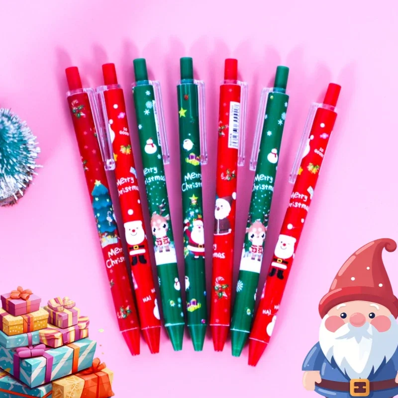 24Pcs student Christmas gift gender-neutral pen, press high-value stationery office supplies