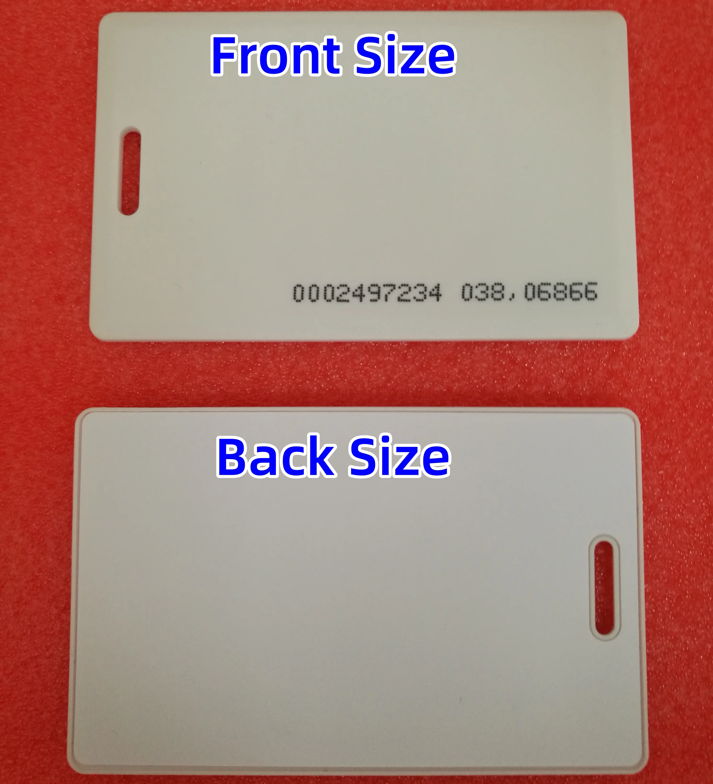 

5pcs PVC RFID Card | 125KHZ Frequency | Access Control System | Durable 1.8mm Thick with Unique ID