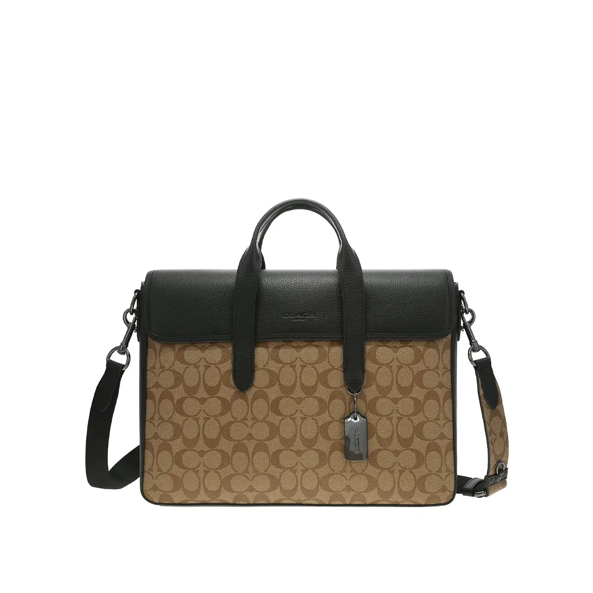 

Мужская сумка через плечо из ПВХ кожи