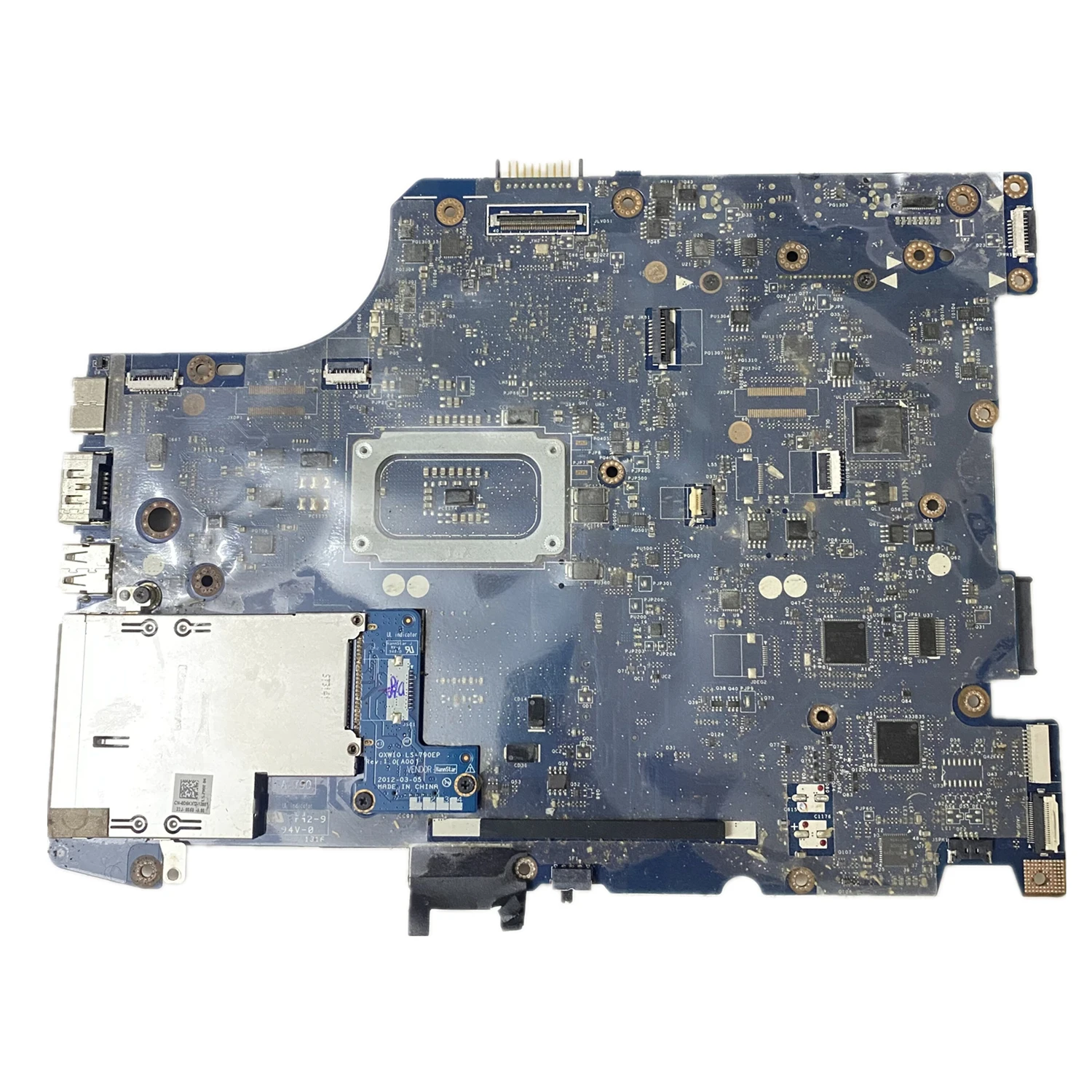 Материнская плата QXW10 для ноутбука dell Latitude E5530 SLJ8C HM77 DDR3 LA-7902P 0X3WPH 091C4N 100% протестирована