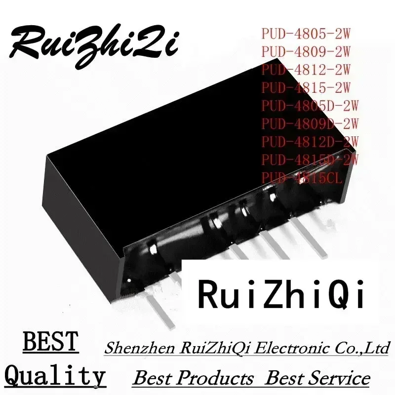 10PCS/LOT PUD-4805-2W PUD-4809-2W PUD-4812-2W PUD-4815-2W PUD-4805D-2W PUD-4809D-2W PUD-4812D-2W PUD-4815D-2W PUD-4815CL