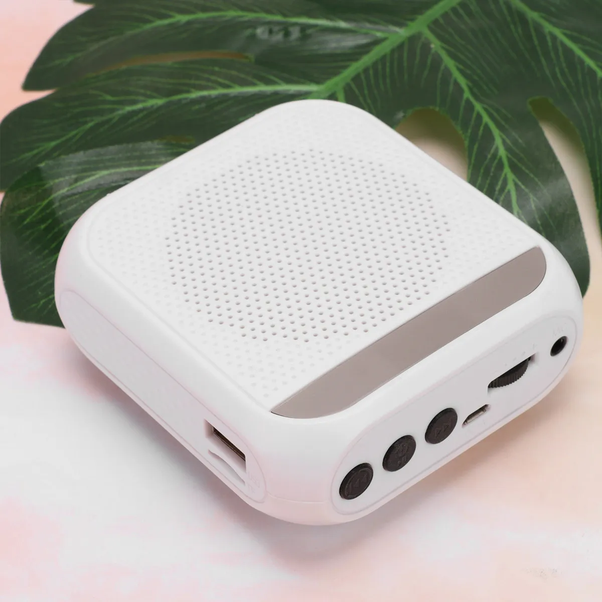 1pcs-wireless-voice-amplifier-portable-clear-sound-loud-speaker-rose-gold-for-teaching-speech-meeting-microphone-long