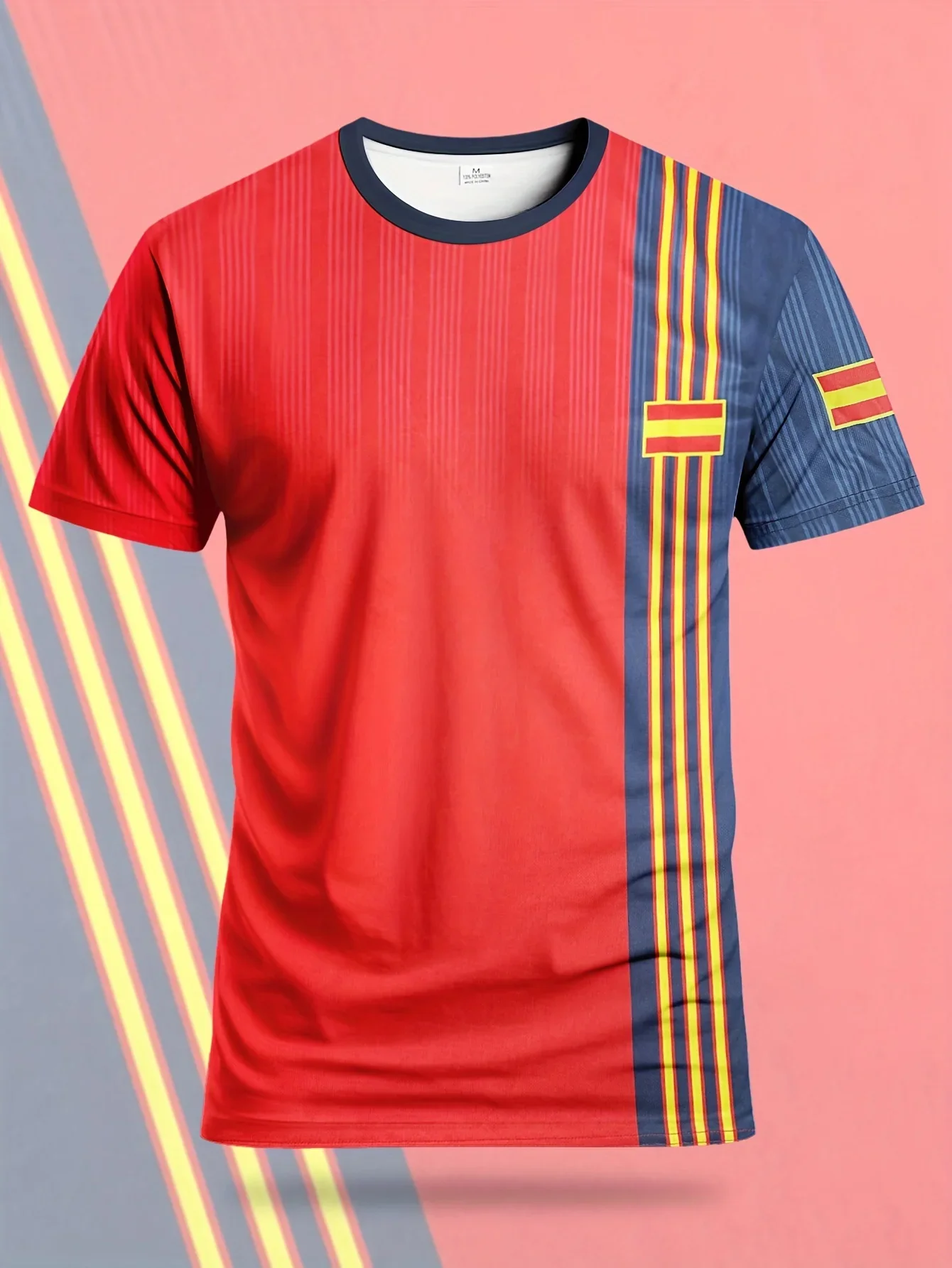 New European American Fans Commemorative Uniforms Men's and Women's Casual Spain Mexico Argentina France Team Training Uniforms