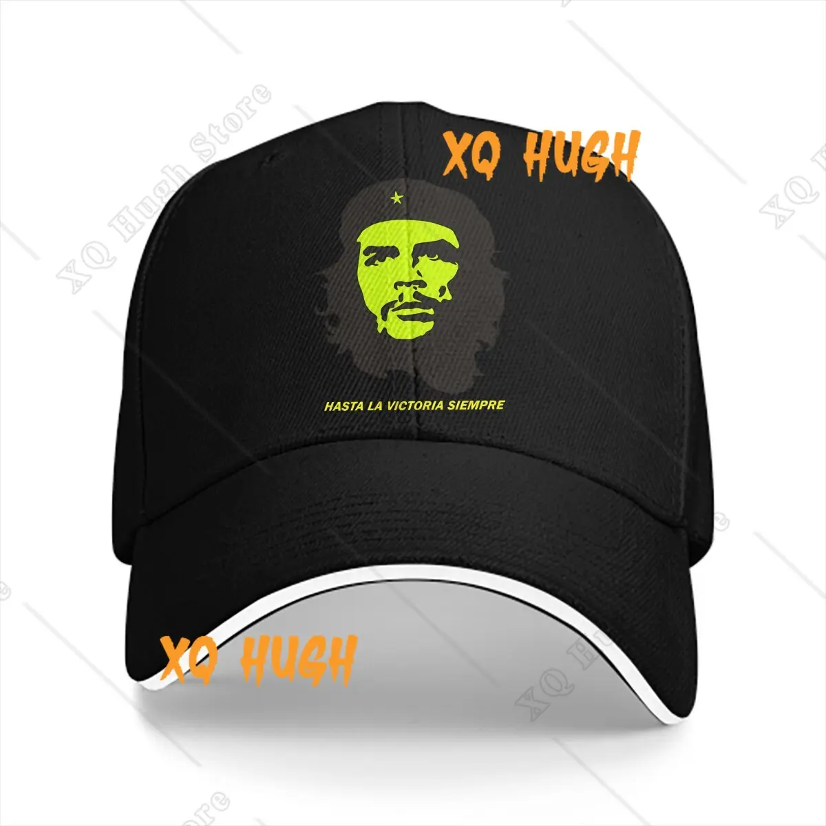 Che Guevara Multicolor Hat Peaked Women's Cap Hasta La Victoria Siempre Personalized Visor Protection Hats