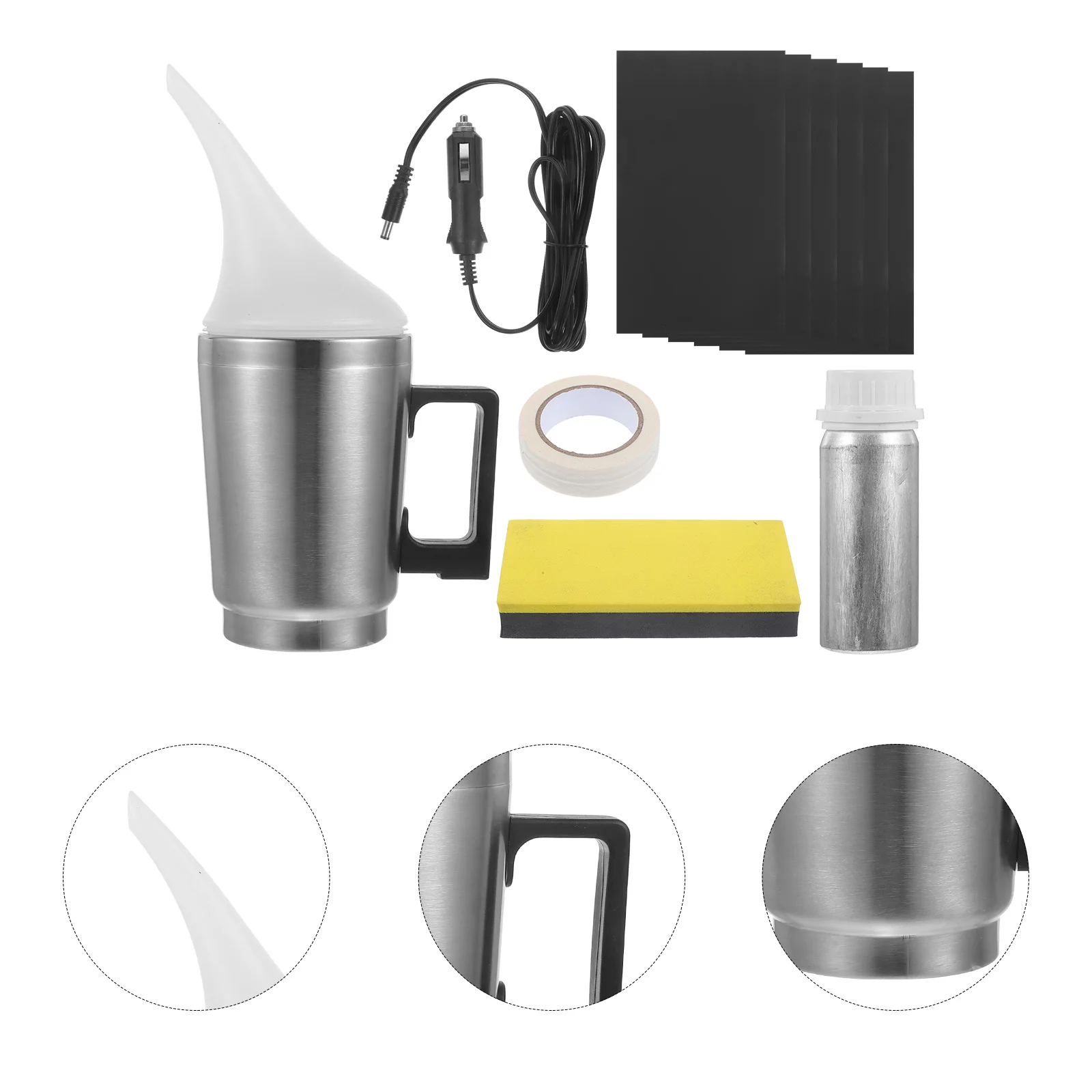 

1 Set Headlight Restoration Kit Scratch Repair Coating Liquid Spray Cup For Plastic Glass Diy Car Polishing Tools Car Exterior