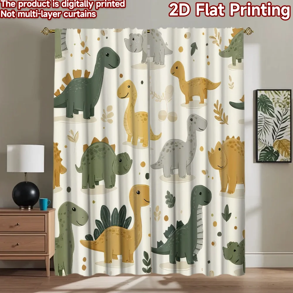 

1pc 2D flat Photography Backdrop Popular Party Backdrop Cute Coon Dinosaurs 100% Polyester Festive Backdrops Perfect for