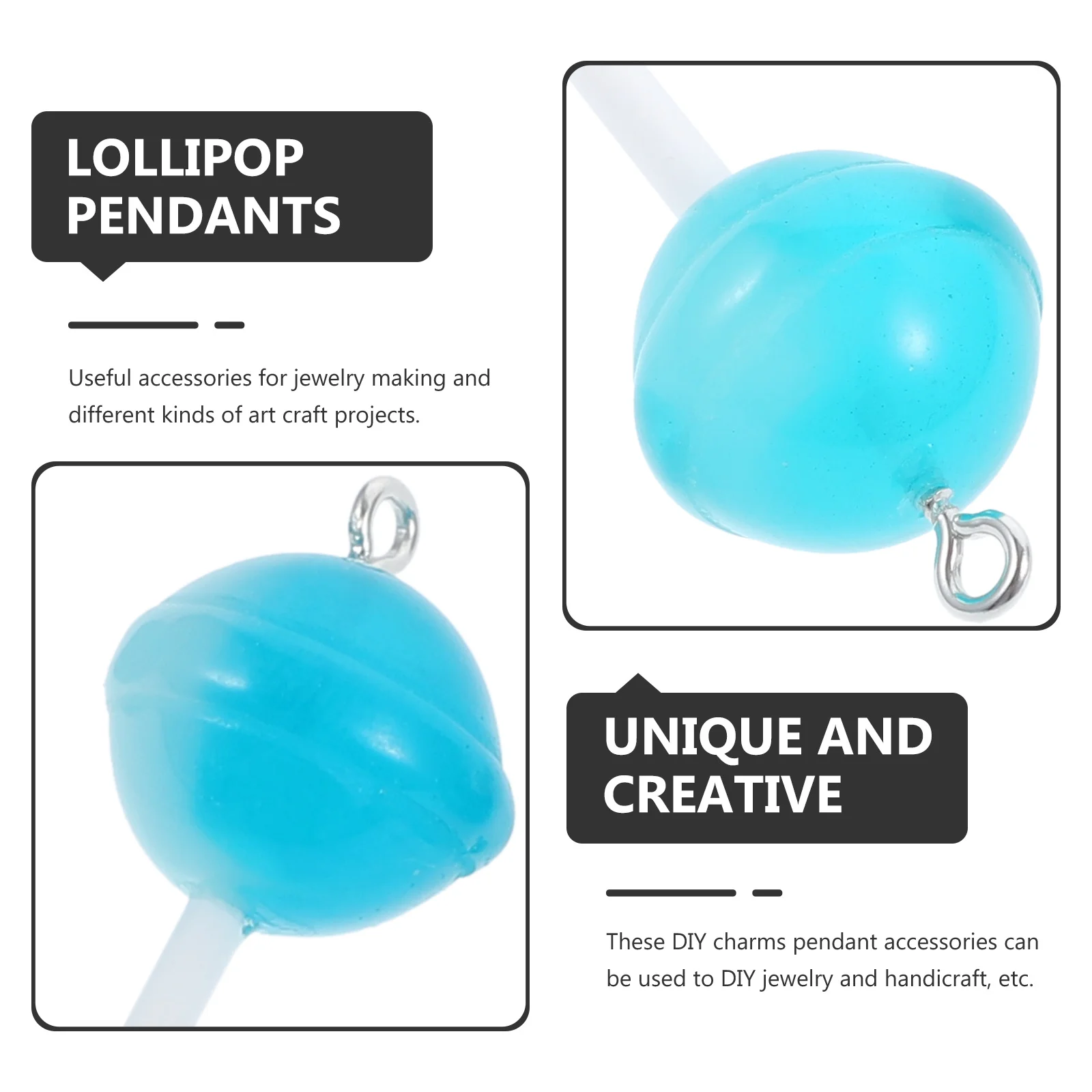 

50 шт., подвески в виде леденцов из смолы, кулон, подвески в виде конфет, аксессуары для самостоятельного изготовления ювелирных изделий, брелок для ключей, сумка, подвесной орнамент, подвеска для ключей