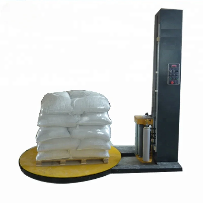 

Full Automatic Prestretch Film Packaging/Package Wrap/Wrapping Machinery with Pallet