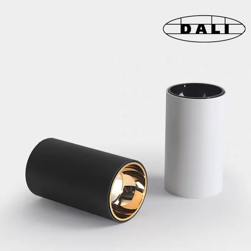 

DALI Dimmable Round LED Downlight COB Anti-glare spotlight 6W 10W 12W 14W 16W 18W 20W Ceiling light AC200-265V Interior lighting