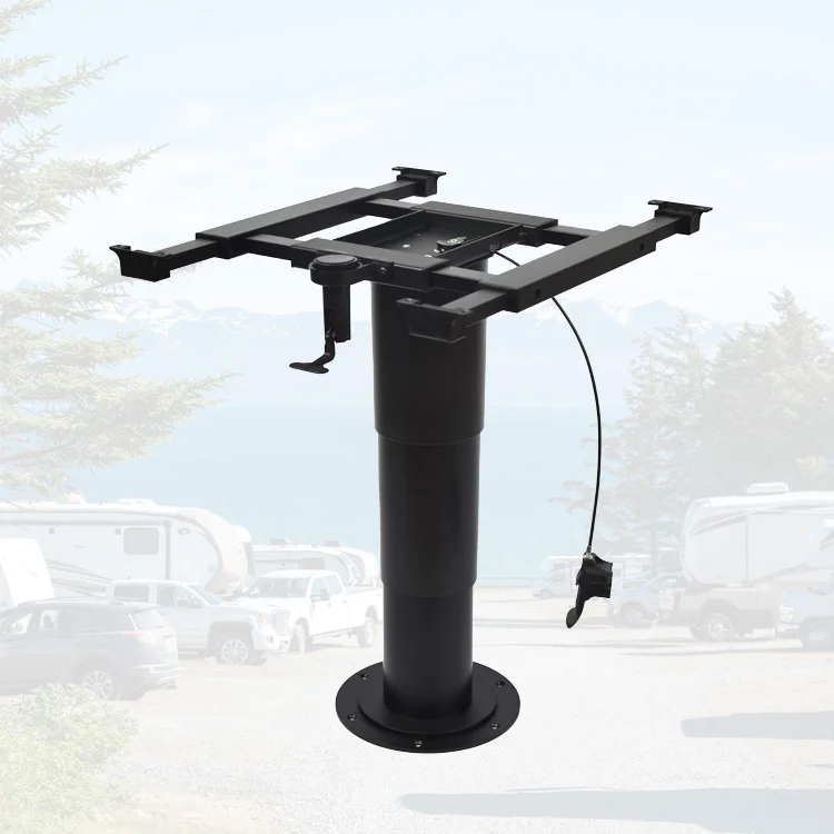 Factory Direct Sale Top Quality 360 Degree Rotating RV Table Leg  Trailer Table Leg SY23TL  Camper Table Leg