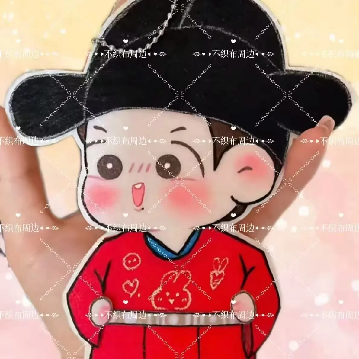 

Подвеска из нетканого материала Zanghai Zhuan Xiao Zhan, подвеска в виде сумки с кроликом, в подарок друзьям