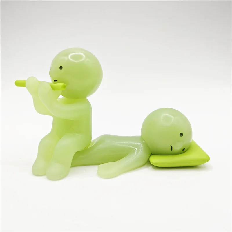 

SMISKI Living Room Series Luminous Elf Glowing Doll Blind Box Exquisite Desktop Decoration Cute Doll Toy Model Surprise Box Gift